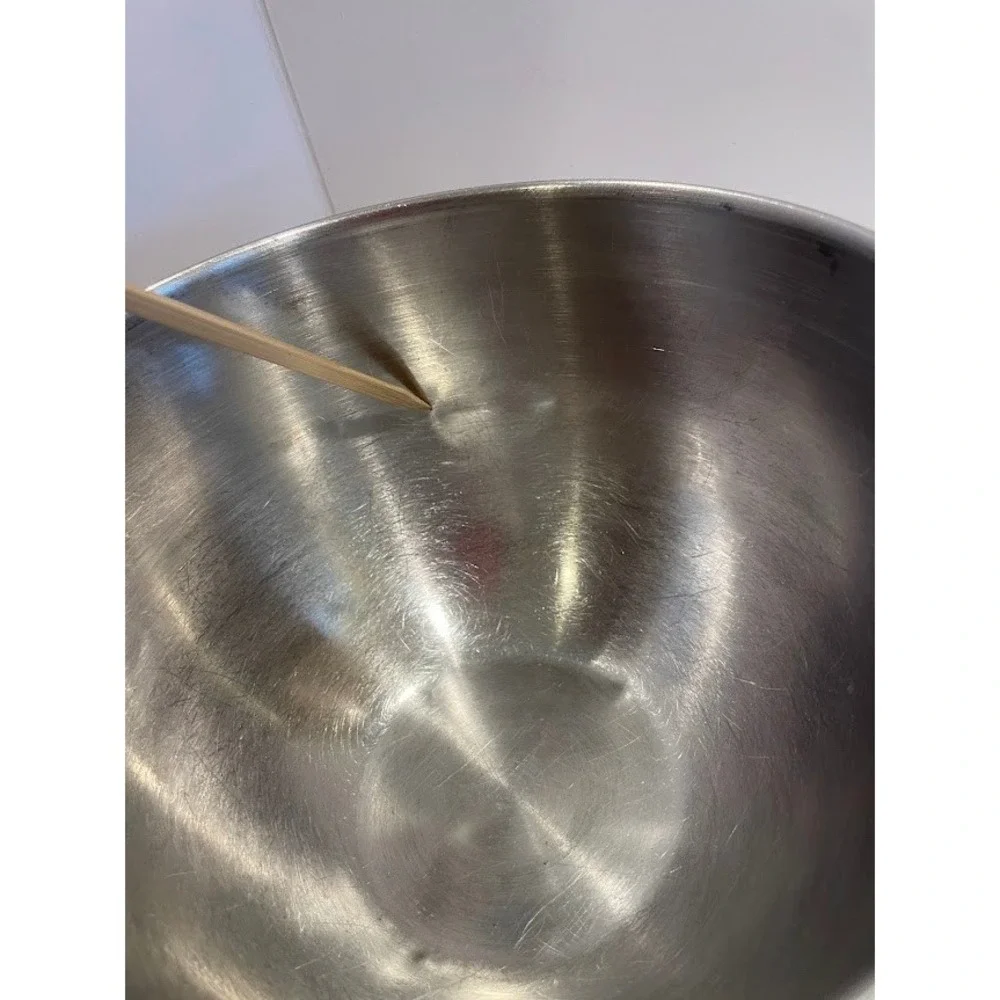 Revere Ware Stainless Steel Nesting Mixing Bowls Set of 3 Ring Handles Korea